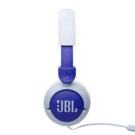 JBL Junior 320 - Blue - Wired on-ear kids headphones - Right